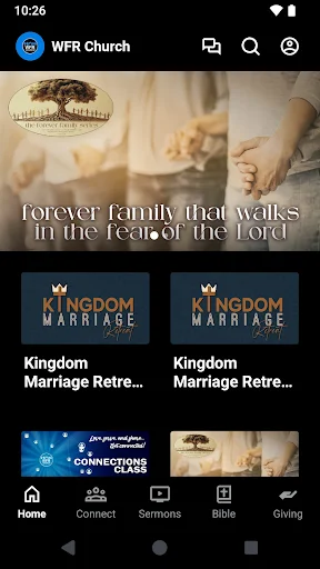 Download WFR Church Terbaru – Aplikasi Komunitas Gereja Gratis - Screenshot 1