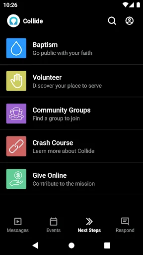 Download Aplikasi Collide Church Terbaru – Akses Khotbah Gratis - Screenshot 3