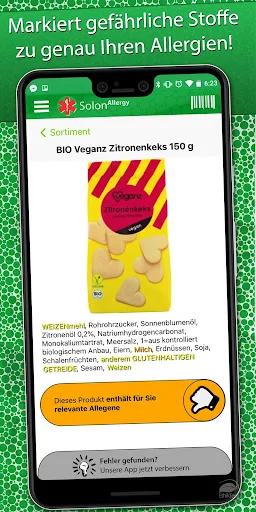 Download SolonAllergy – Pemindai Alergi Makanan Aman - Screenshot 6