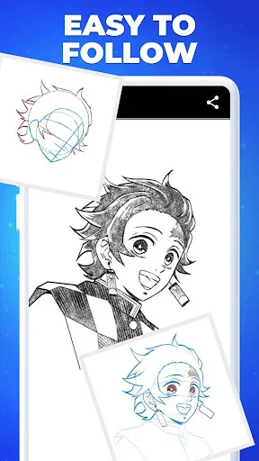 Download How to Draw Anime Terbaru – Tutorial Menggambar Mudah - Screenshot 11