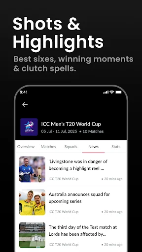 Download Crichit: Skor Kriket Langsung & Berita Terbaru – Gratis - Screenshot 8