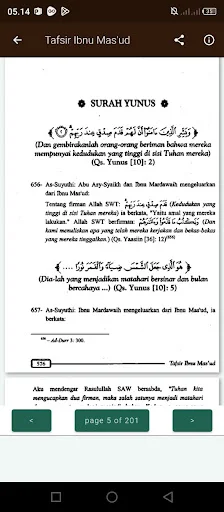Download Tafsir Ibnu Masud & Terjemah Terbaru – Aplikasi Islami - Screenshot 6