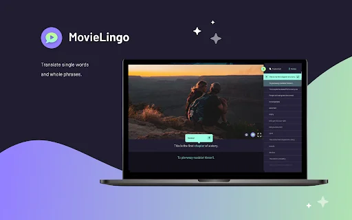 Download MovieLingo Terbaru – Belajar Bahasa Asing di Netflix - Screenshot 2