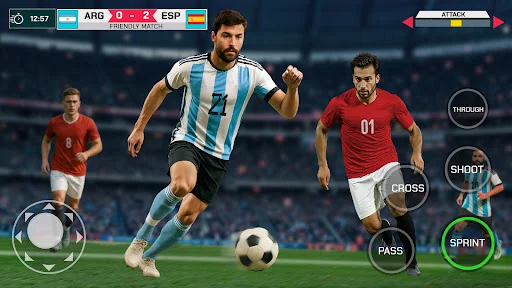 Download Football League: Mobile Soccer Terbaru – Mainkan Game Bola - Screenshot 5