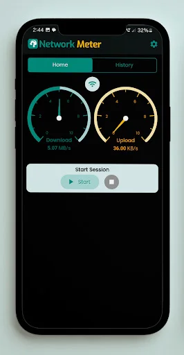Download Network Meter Terbaru – Pantau Kecepatan Internet Gratis - Screenshot 3