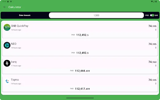 Download Remit Saver KSA Terbaru – Cek Kurs Pengiriman Uang Terbaik - Screenshot 15