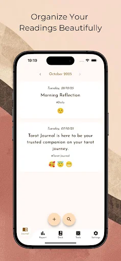 Unduh Tarot Journal Terbaru – Kelola & Analisis Kartu Tarot Anda - Screenshot 1