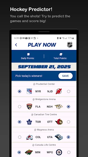 Download NHL Hockey Hub Terbaru – Statistik Hoki Gratis - Screenshot 4