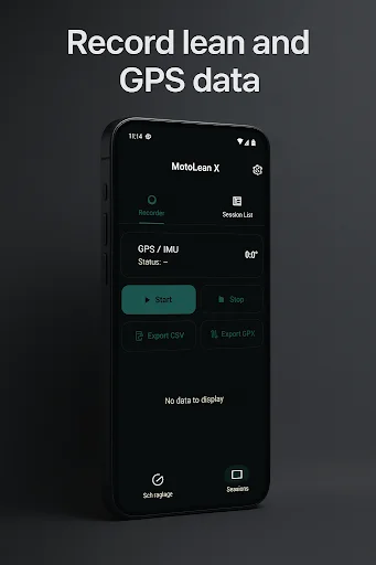Download MotoLeanX Terbaru – Pelacak Sudut Kemiringan Motor - Screenshot 3