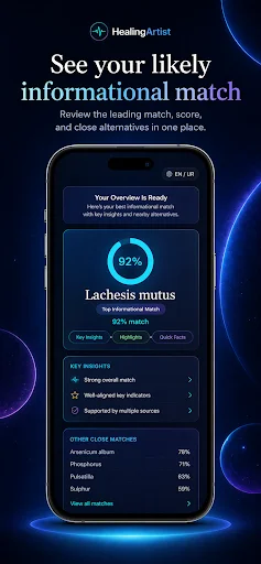 Unduh HealingArtist Terbaru – Solusi Homeopati Cerdas & Mudah - Screenshot 4
