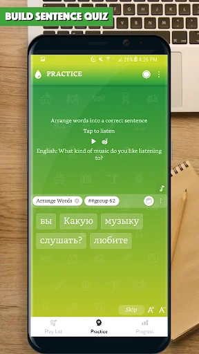 Download Russian Sentence Master Terbaru – Belajar Bahasa Rusia - Screenshot 2