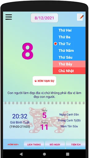 Download Lich Van Su 2026 Terbaru – Kalender Keberuntungan - Screenshot 1