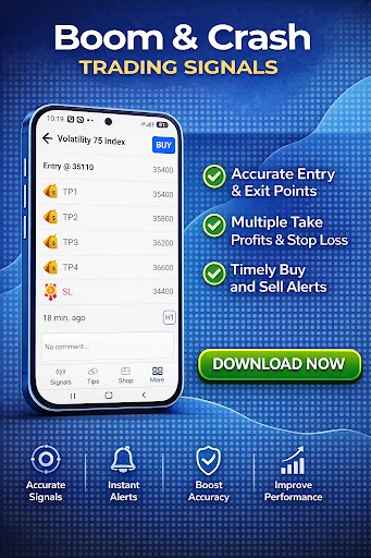 Download Boom & Crash Signals Terbaru – Sinyal Trading Akurat - Screenshot 2
