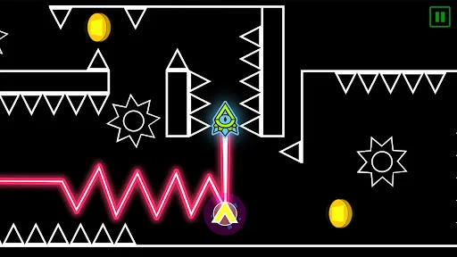 Download Wave Dash : Geometry Arrow Terbaru – Game Seru Gratis - Screenshot 4