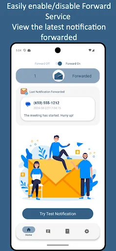 Download Notification Forwarder Terbaru – Sinkronisasi Notifikasi - Screenshot 1