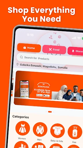 Download Somtaana Terbaru – Marketplace Makanan, Ojek & Belanja - Screenshot 1