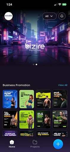 Download Bizire Terbaru – Aplikasi Pembuat Poster Bisnis Gratis - Screenshot 3