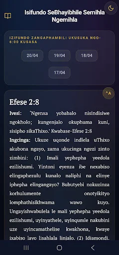 Download iBhayibhile – Alkitab Bahasa Xhosa Offline Gratis - Screenshot 6