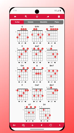 Music Book (Guitar Chords) – Aplikasi Kunci Gitar Offline Terbaik - Screenshot 3