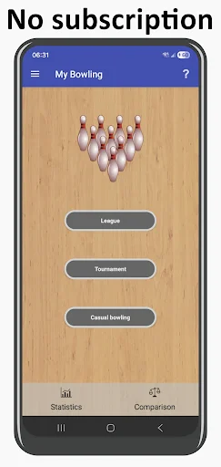 Download My Bowling Scoreboard Terbaru – Lacak Skor & Statistik - Screenshot 1