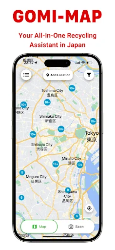 Download GomiMap Terbaru – Temukan Tempat Sampah & Panduan Sortir - Screenshot 9