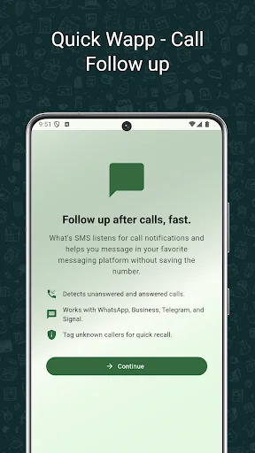 Download Quick Wapp Terbaru – Kirim Pesan Tanpa Simpan Nomor - Screenshot 1