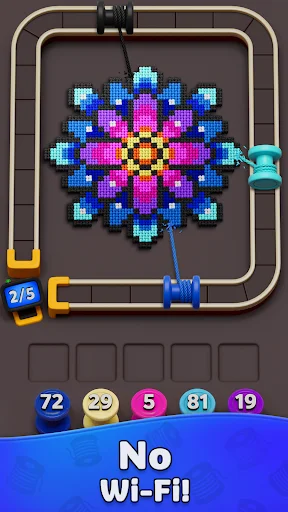 Download Yarn Loop Terbaru – Game Puzzle Seru & Menantang - Screenshot 2