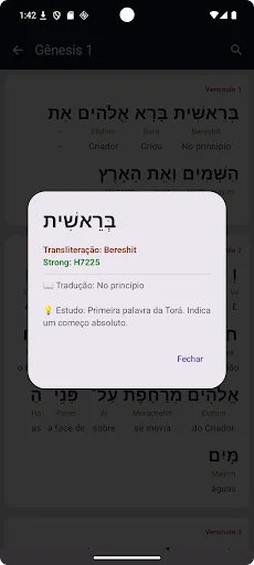 Download Hebraico e Grego Interlinear – Belajar Alkitab Gratis - Screenshot 3