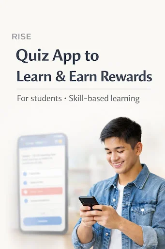 Download RISE – Quiz App Terbaru 2024 – Belajar & Raih Hadiah - Screenshot 1