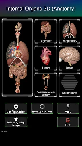Download Internal Organs in 3D Anatomy Terbaru – Belajar Anatomi - Screenshot 9