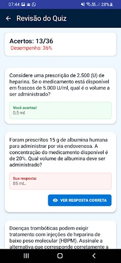 Download Questões de Enfermagem Versi Terbaru – Latihan Soal Gratis - Screenshot 4