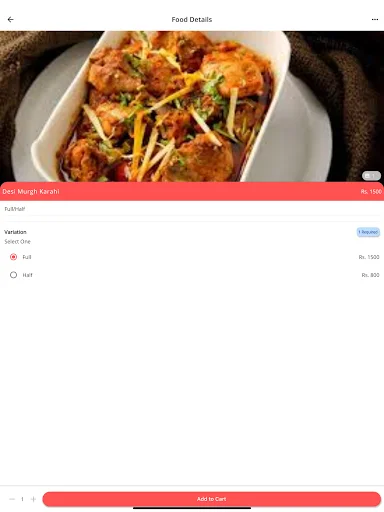 Download Mughal-e-Azam: Food Restaurant Terbaru – Pesan Makanan - Screenshot 12