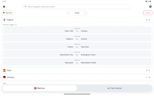 Download Puntsville: Live Scores & Tips Terbaru – Skor Bola Gratis - Screenshot 9