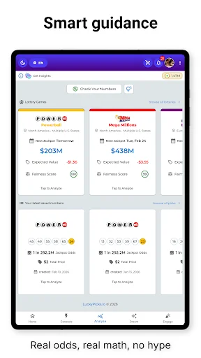 Download Lucky Picks: Lottery AI Terbaru – Generator Angka Gratis - Screenshot 11