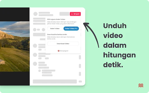 Manypage Scraper Terbaru – Unduh Video Media Sosial Gratis - Screenshot 2