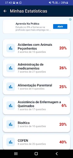 Download Questões de Enfermagem Versi Terbaru – Latihan Soal Gratis - Screenshot 7