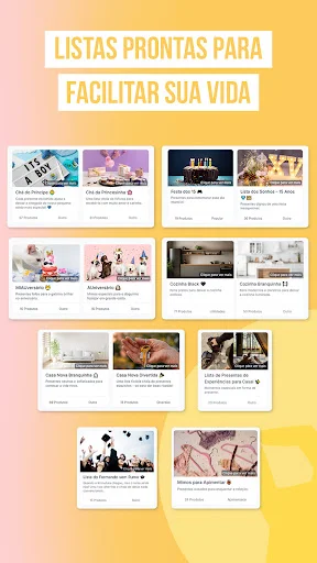 Download Lista Ideal – Daftar Hadiah Online Gratis & Mudah - Screenshot 4