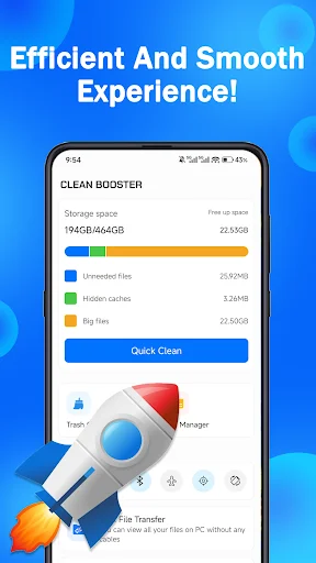 Download Clean Booster Terbaru – Pembersih HP Cepat & Gratis - Screenshot 1