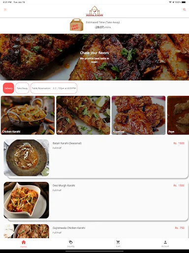Download Mughal-e-Azam: Food Restaurant Terbaru – Pesan Makanan - Screenshot 19