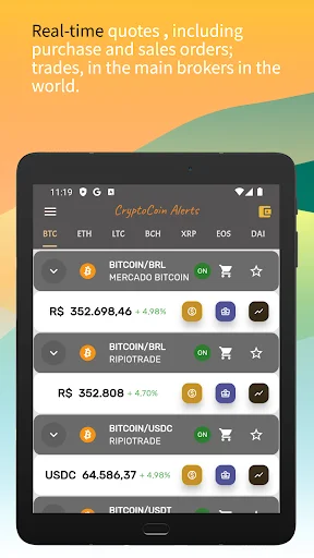 Download Cryptocoin Alerts Terbaru – Pantau Harga Kripto Gratis - Screenshot 9