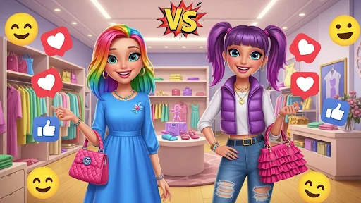 Download Cute Doll Dress Up Terbaru – Game Fashion Anak Gratis - Screenshot 7