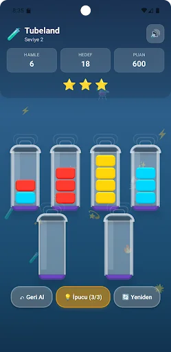 Download TubeLand Terbaru – Game Puzzle Sortir Warna Seru - Screenshot 7