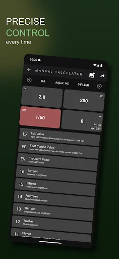 Download Light Meter – Lite Terbaru – Pengukur Cahaya Akurat - Screenshot 3