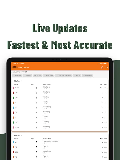 Download MTR Arrival Time Terbaru – Cek Jadwal Bus & MTR HK - Screenshot 10