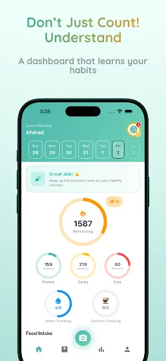 Download Tabaq AI: Pelacak Kalori & Nutrisi – Unduh Gratis - Screenshot 1