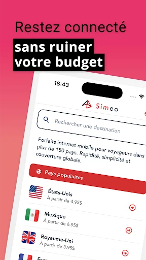 Download Simeo eSIM – Internet Murah & Mudah untuk Travel - Screenshot 6