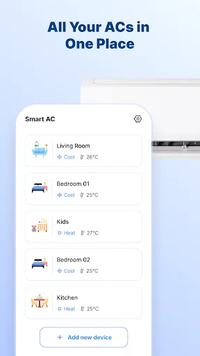 Download Smart AC Remote Control Terbaru – Kontrol AC Universal - Screenshot 2