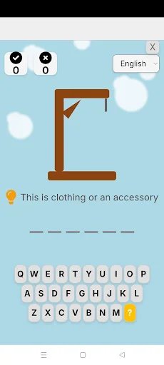 Download Hangman Game Terbaru – Asah Otak & Tebak Kata Gratis - Screenshot 1