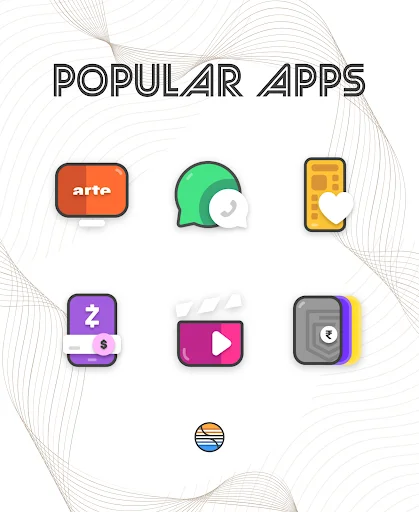 Borderline Icon Pack Terbaru – Ubah Tampilan HP Jadi Estetik - Screenshot 5
