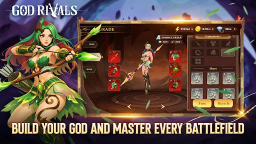 Download God Rivals: RPG Roguelike Terbaru – Aksi Fantasi Gelap - Screenshot 18